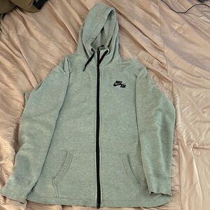 Nike Air Heather Gray Hoodie